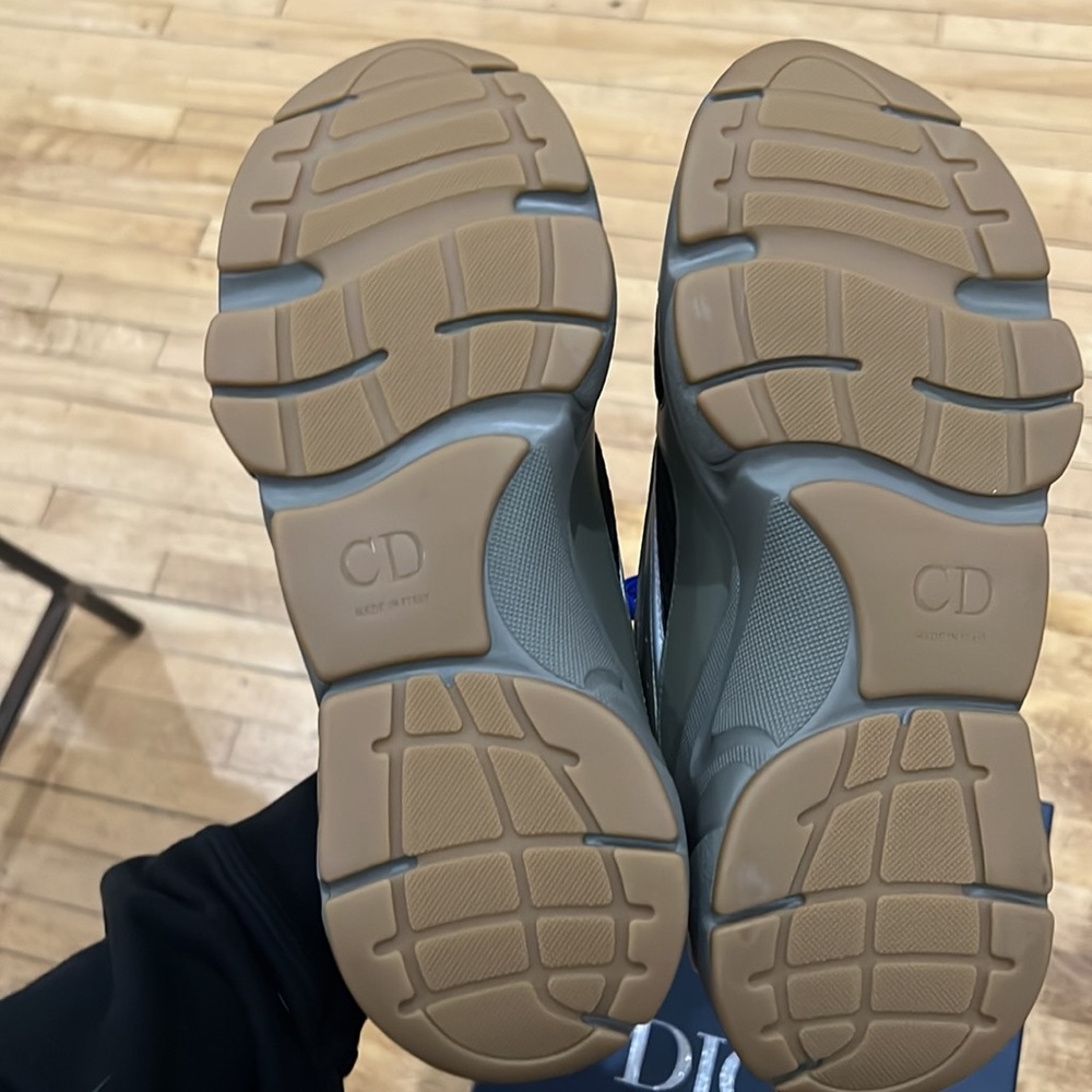 Brand new Christian Dior B22 size 39 blue and olive - Picture 3 of 5